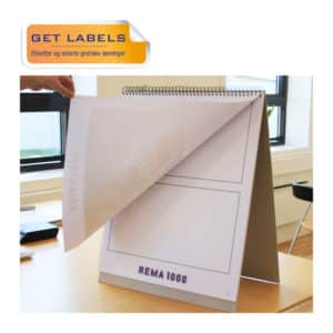 Table tops, GETLABELS.dk